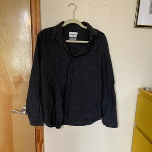 Gray Flannel Button Down